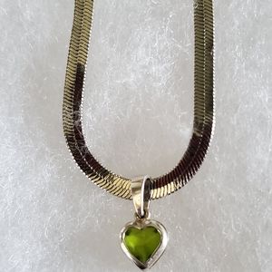 925 silver chain and pendant